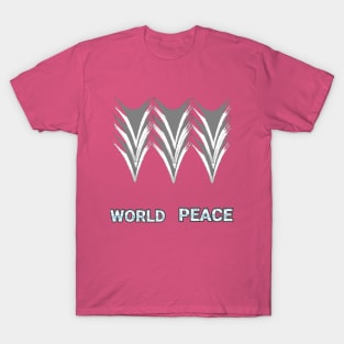 World Peace beautyful Art design. T-Shirt